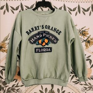 cutie barry’s sweatshirt